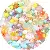 Retro Baroque Acrylic Diy Beads Blind Box Handmade Necklace Bracelet - Transparent spring color-randomly mixed 30g/pack