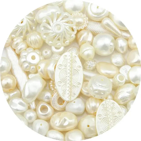 Pearl color-randomly mixed 30g/pack,chaincharmsupply.com