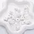 Retro Baroque Acrylic Diy Beads Blind Box Handmade Necklace Bracelet - White-randomly mixed 30g/pack