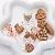 Retro Baroque Acrylic Diy Beads Blind Box Handmade Necklace Bracelet - Brown-randomly mixed 30g/pack