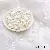 Diy Handmade Jewelry Accessories Abs High-gloss Special-shaped Imitation Pearl Bracelet - #09 small feet size 10×16mm 10 pieces/pack hole diameter about 1.5mm-white