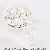 Diy Handmade Jewelry Accessories Abs High-gloss Special-shaped Imitation Pearl Bracelet - #19 type almond heart size 14×14mm hole diameter about 1mm 10 pieces - white