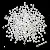 Diy Handmade Jewelry Accessories Abs High-gloss Special-shaped Imitation Pearl Bracelet - #33 Small polyhedral balls 40 pcs/pack-white