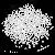 Diy Handmade Jewelry Accessories Abs High-gloss Special-shaped Imitation Pearl Bracelet - #35 millet grains white 50 pcs/pack-white