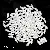 Diy Handmade Jewelry Accessories Abs High-gloss Special-shaped Imitation Pearl Bracelet - #41 Long melon seeds 10 pcs/pack-white