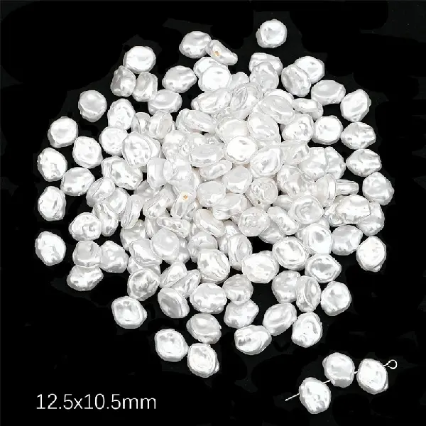 #43 Lentils 20 pcs/pack-white,chaincharmsupply.com