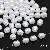 Diy Handmade Jewelry Accessories Abs High-gloss Special-shaped Imitation Pearl Bracelet - #45 corner beads 20 pcs/pack-white