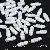 Diy Handmade Jewelry Accessories Abs High-gloss Special-shaped Imitation Pearl Bracelet - #47 Pipa beads 10 pcs/pack-white