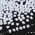 Diy Handmade Jewelry Accessories Abs High-gloss Special-shaped Imitation Pearl Bracelet - #51 Small oval beads 40 pcs/pack-white