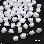 Diy Handmade Jewelry Accessories Abs High-gloss Special-shaped Imitation Pearl Bracelet - #55 Corn Beads 30pcs/pack-white