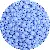 6*3 Jelly Glass Beads Wheel Flat Diy Jewelry Accessories Necklace - Blue 10g/pack, about 50-55 pieces