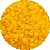 6*3 Jelly Glass Beads Wheel Flat Diy Jewelry Accessories Necklace - Orange 10g/pack, about 50-55 pieces