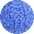 6*3 Jelly Glass Beads Wheel Flat Diy Jewelry Accessories Necklace - Dark blue 10g/pack, about 50-55 pcs