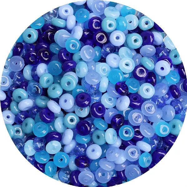 Blue color 20g/pack, about 100-110 pieces,chaincharmsupply.com