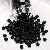 Glass High Quality Dark Black Rice Beads Diy Handmade Beaded - Frosted 4mm, hole diameter about 1mm, 10g/pack, about 120 pieces