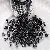 Glass High Quality Dark Black Rice Beads Diy Handmade Beaded - Square beads black 4mm hole diameter about 1mm 10g/pack about 100 pieces