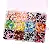Glass Mixed Set Rice Beads Tool Box Diy Handmade Beaded - 12 grid box, 14 grams per grid, about 2900 pieces, dark color