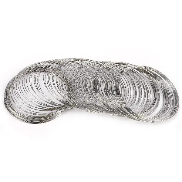Bracelet ring thickness 0.6mm diameter 6cm electroplated white K color 100 rings/pack (48g),chaincharmsupply.com