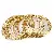 Glass Mixed Set Rice Beads Tool Box Diy Handmade Beaded - Bracelet ring thickness 0.6mm diameter 6cm electroplated gold 10 rings/pack (5g)