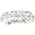Glass Mixed Set Rice Beads Tool Box Diy Handmade Beaded - Bracelet ring thickness 0.6mm, diameter 6cm, electroplated silver, 10 rings/pack (5g)