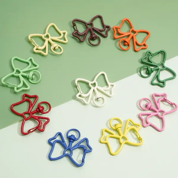 Bow tie 39x33mm 10 pcs/pack,chaincharmsupply.com