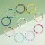 Colorful Alloy Multi-shaped Keychain Ring Spring Buckle Diy Accessories Jewelry - Alloy open key ring 43mm wire diameter about 2.8mm 10 pcs/pack