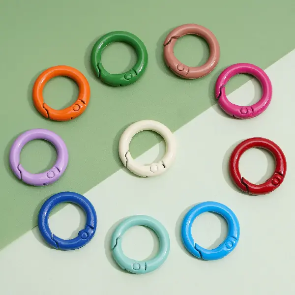 Colored round 20mm 5 pcs/pack,chaincharmsupply.com