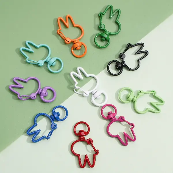 Rabbit 19x35mm 10pcs/pack,chaincharmsupply.com